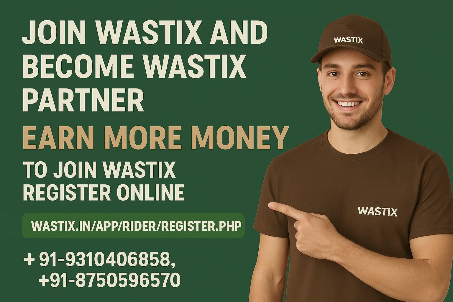 Wastix Partner Registration Banner